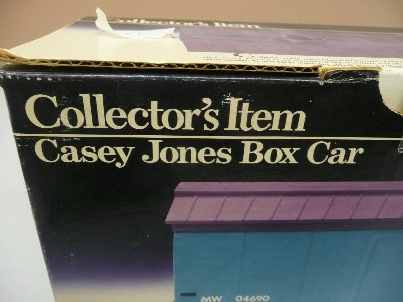lot 72 image: JIM BEAM VintageAWESOME  - CASEY JONES BOX CAR - COLLECTORS ITEM - LIKE NEWNEVER OUT OF THE BOX - SEE PICTURES
