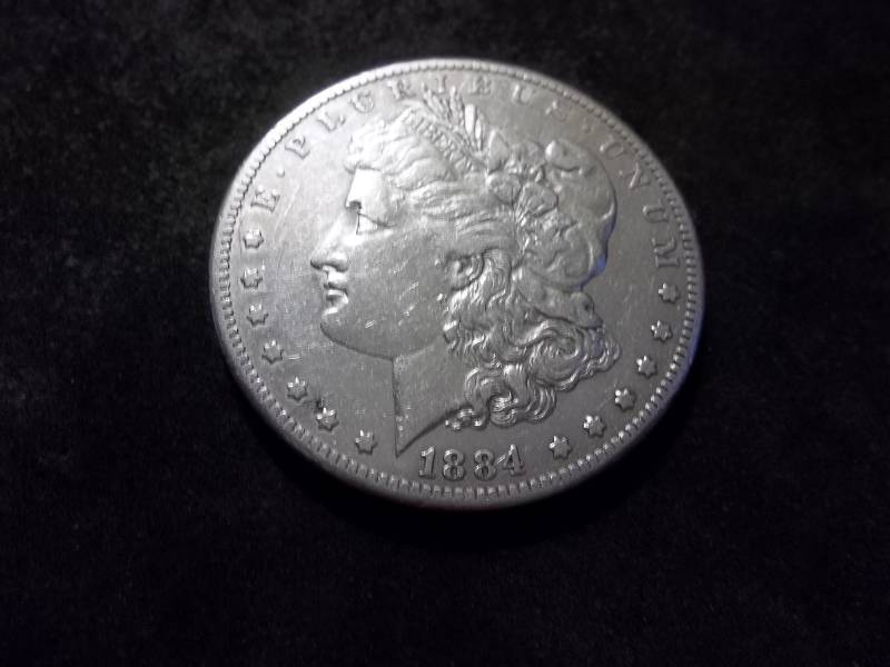 1884 CC Morgan Silver Dollar