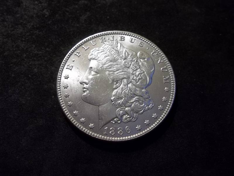 1886 Morgan Silver Dollar