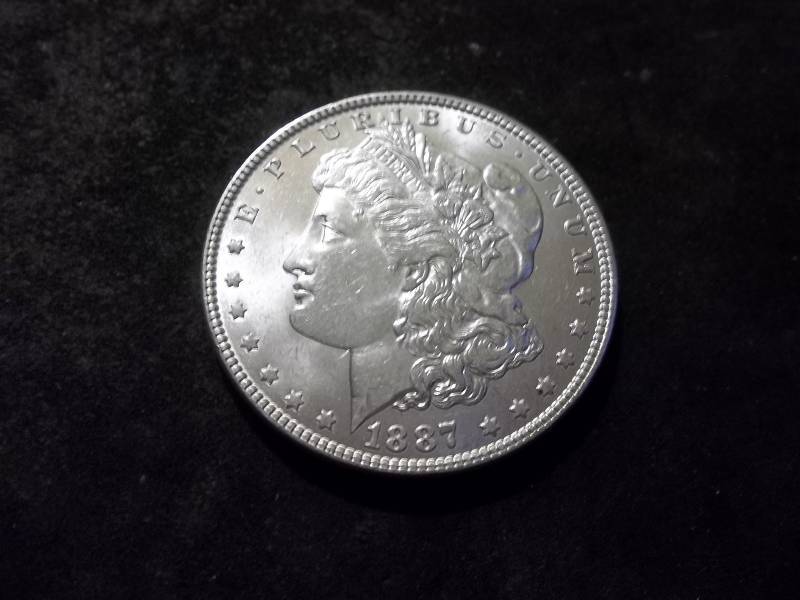 1887  Morgan Silver Dollar