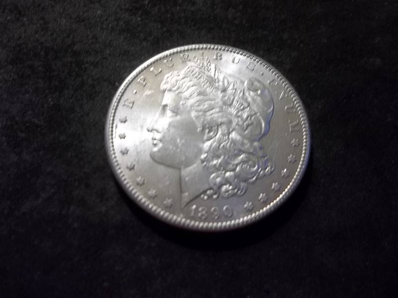 1890 S  Morgan Silver Dollar