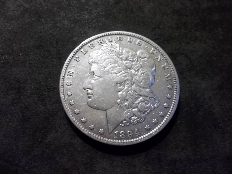 1894 O Morgan Silver Dollar