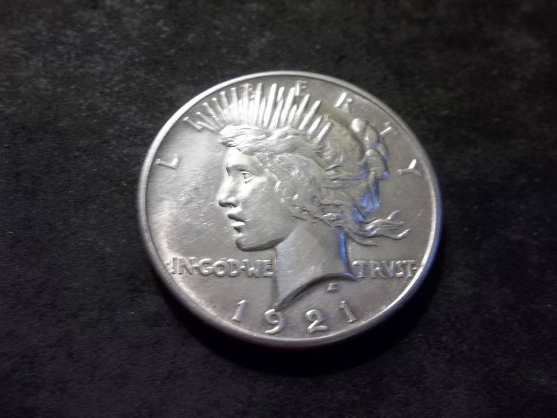 1921 Peace Silver Dollar