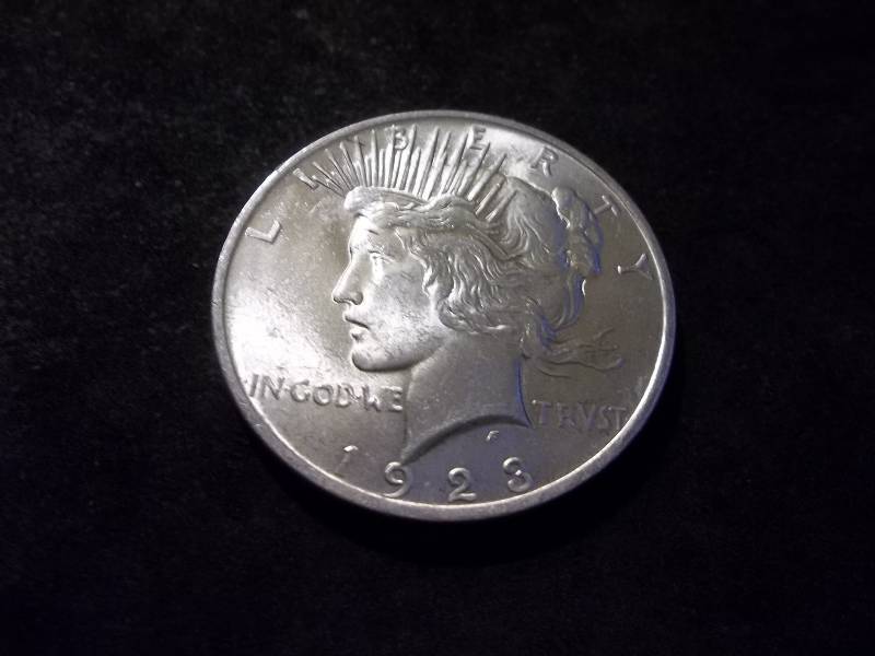 1923 Peace Silver Dollar