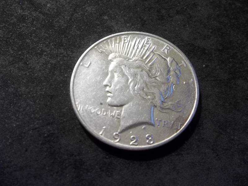 1923 D Peace Silver Dollar
