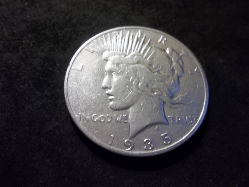 1935 S Peace Silver Dollar