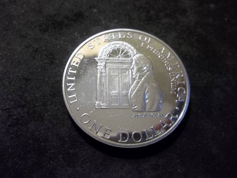 1992 White House Comemmorative Proof Silver Dollar