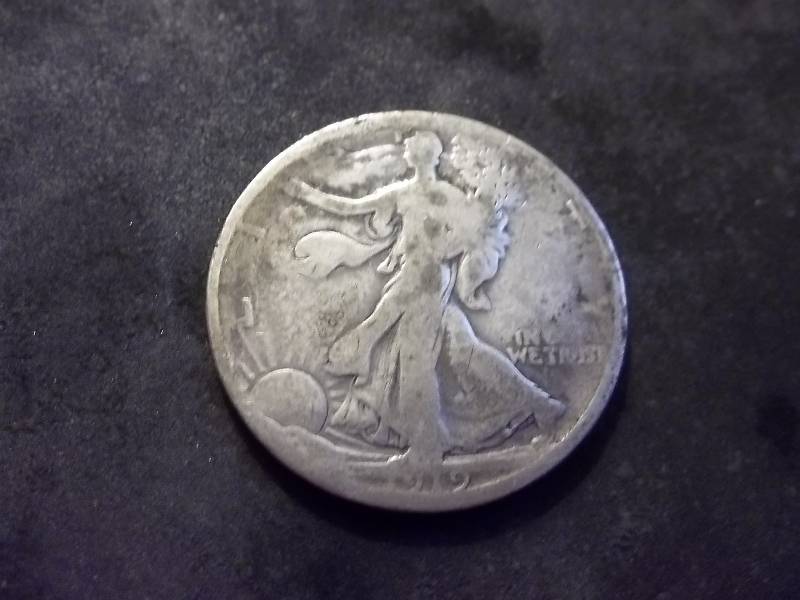 1919 D Walker Half Dollar