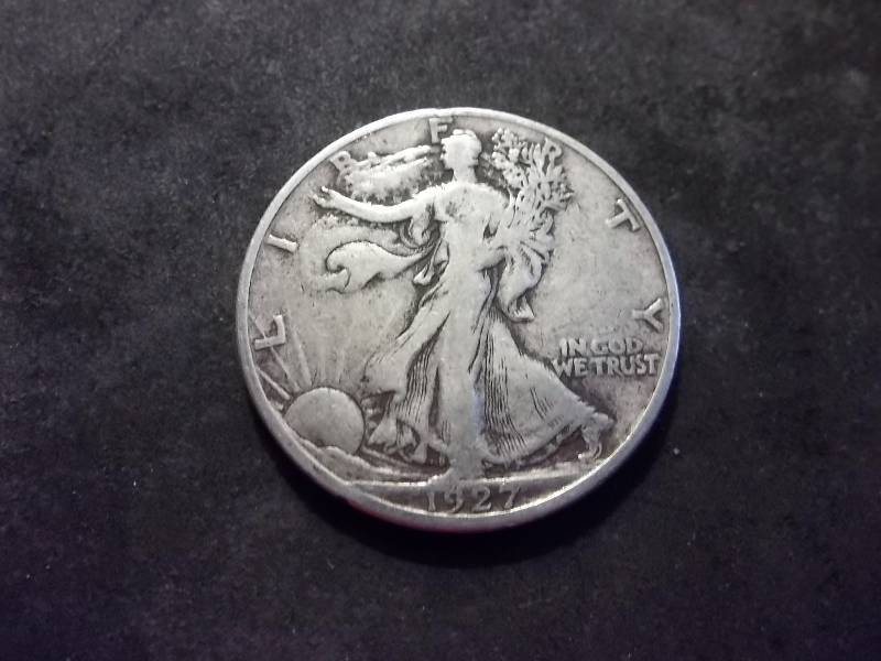 1927 S Walker Half Dollar
