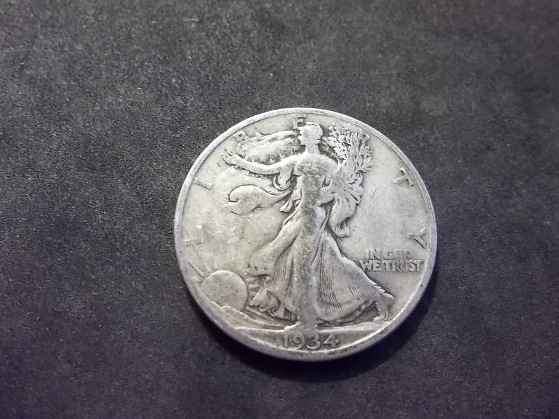 1934 S Walker Half Dollar