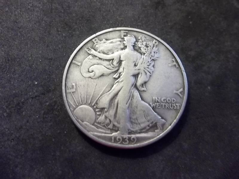 1939 D Walker Half Dollar