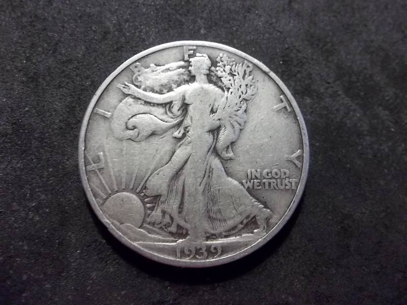 1939 S Walker Half Dollar