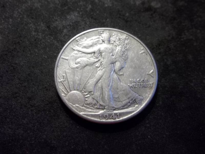 1941 D Walker Half Dollar