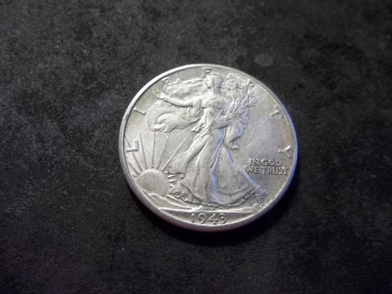 1943 D  Walker Half Dollar