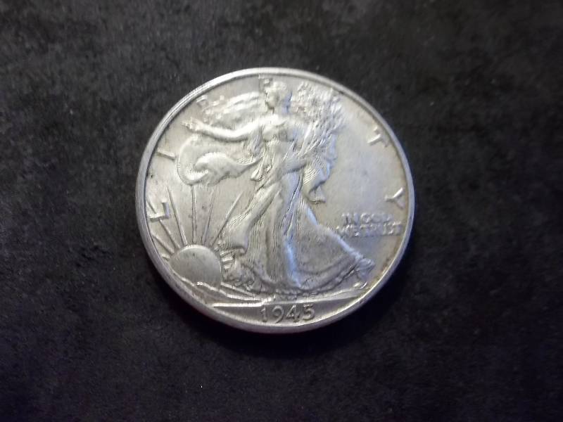 1945 D  Walker Half Dollar