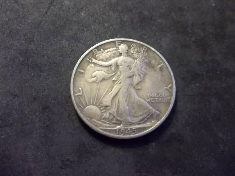 1945 S  Walker Half Dollar