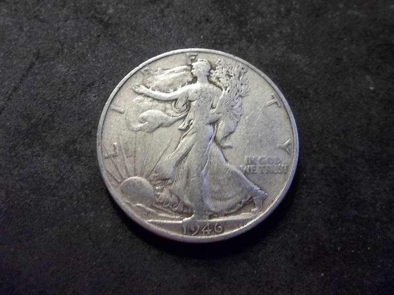 1946 S Walker Half Dollar