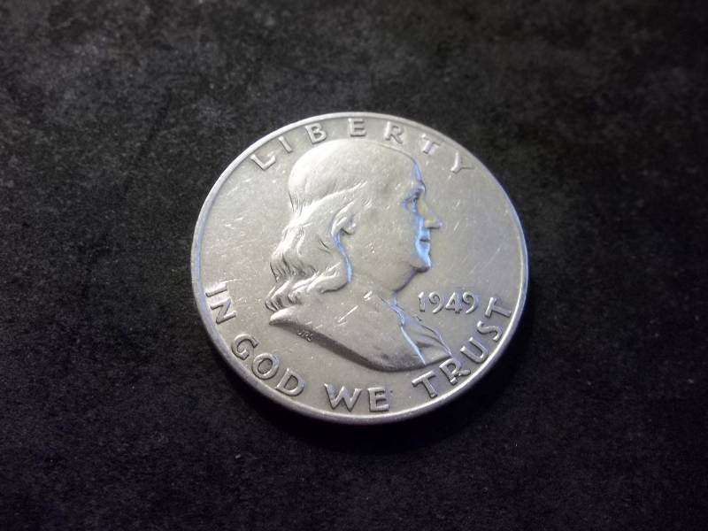 1949 D  Franklin Half Dollar