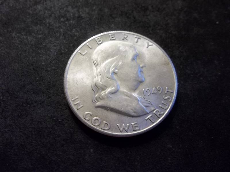 1949 S  Franklin Half Dollar