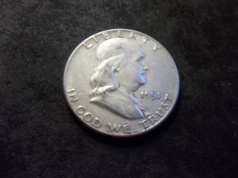 1951  Franklin Half Dollar