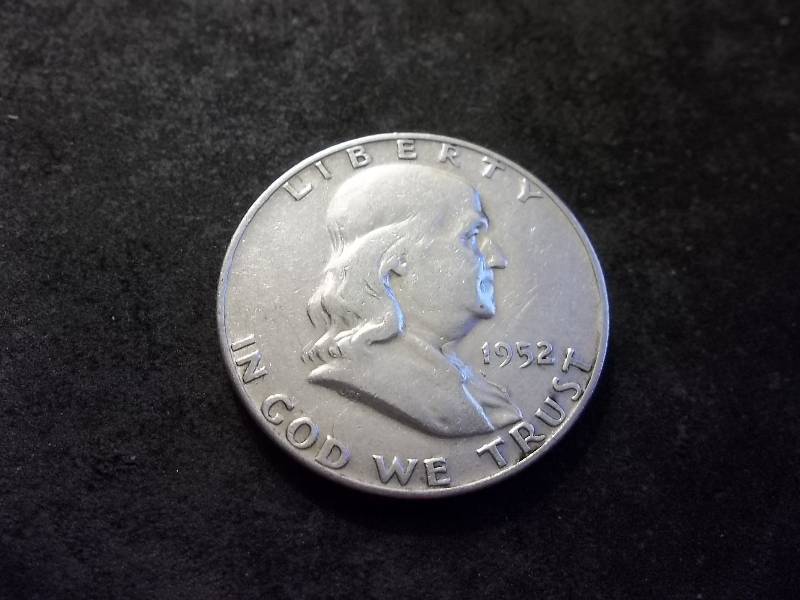 1952 D Franklin Half Dollar