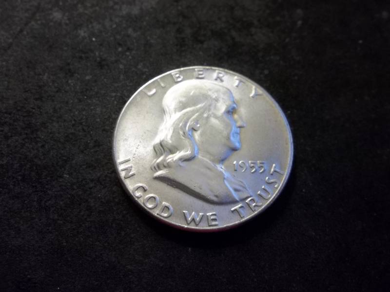 1955 Franklin Half Dollar