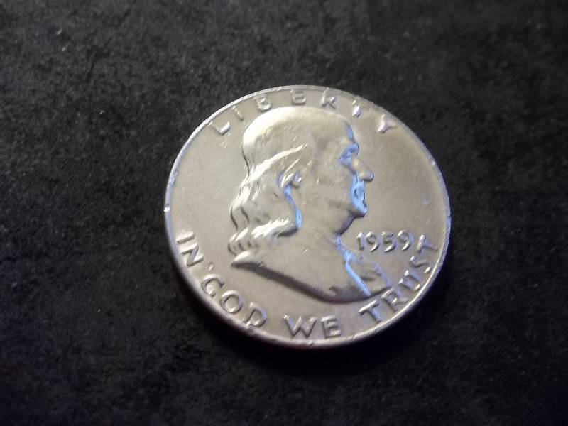 1959 Franklin Half Dollar