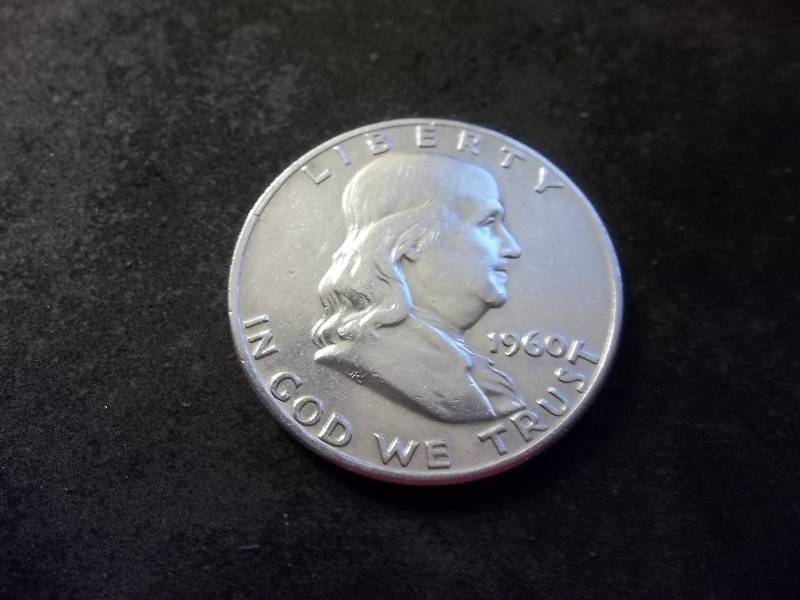 1960 D  Franklin Half Dollar