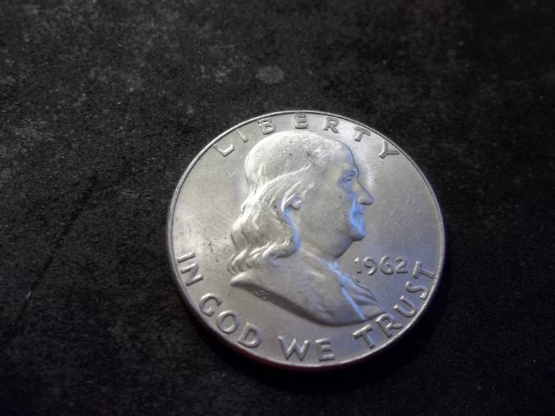 1962 D  Franklin Half Dollar