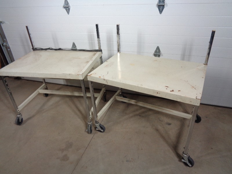 lot 103 image: 2 Rolling Work Stations