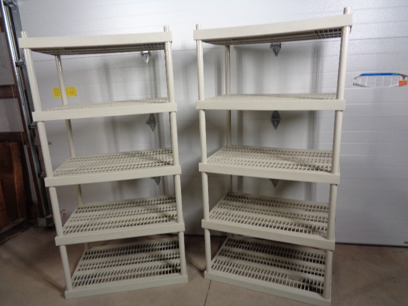 lot 116 image: 2 Utility Shelves