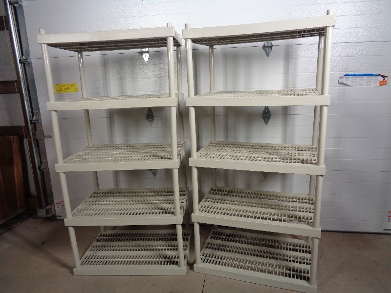 lot 137 image: 2 Utility Shelves