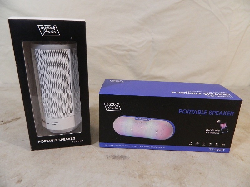 lot 31 image: 2 New Wireless Bluetooth Speakers