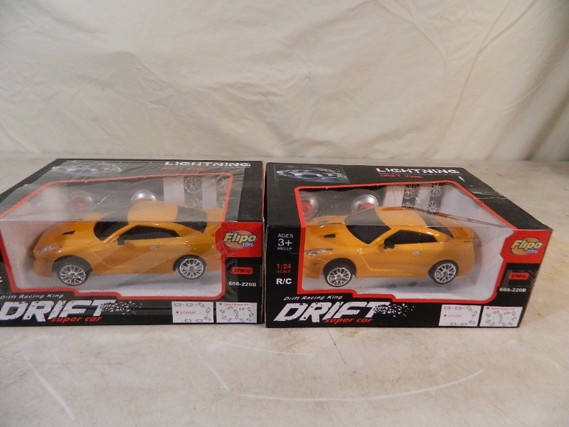lot 32 image: 2 New RC Drift Super Cars
