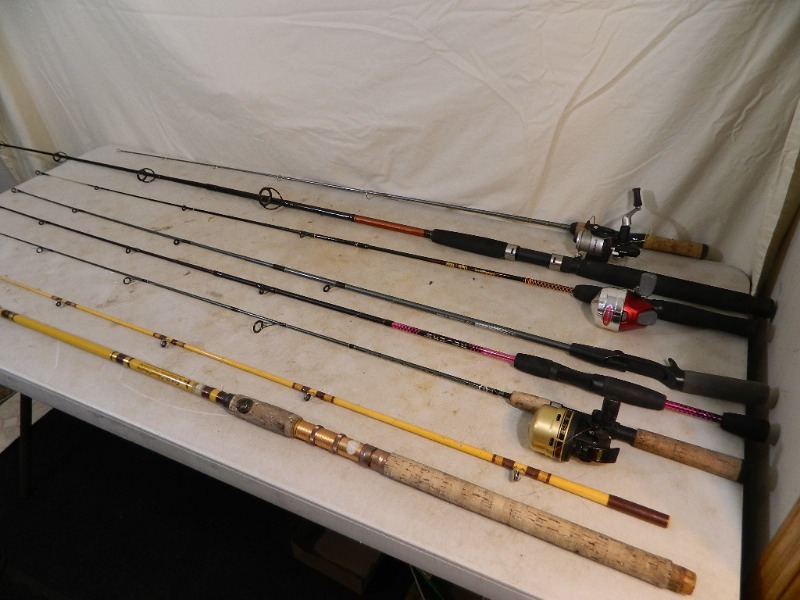 lot 63 image: Fishing Rods and Reels