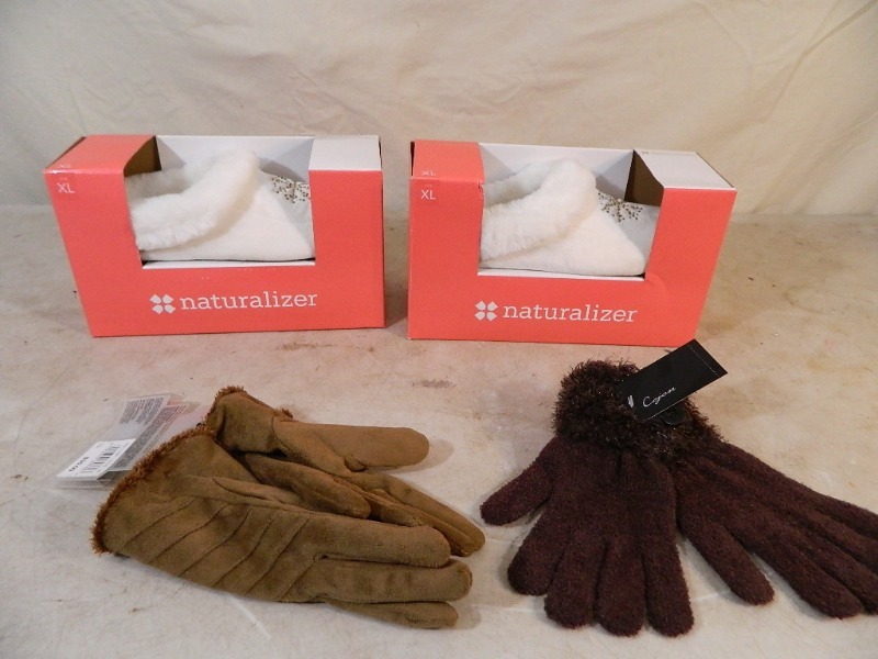 lot 83 image: New Gloves and New Slippers