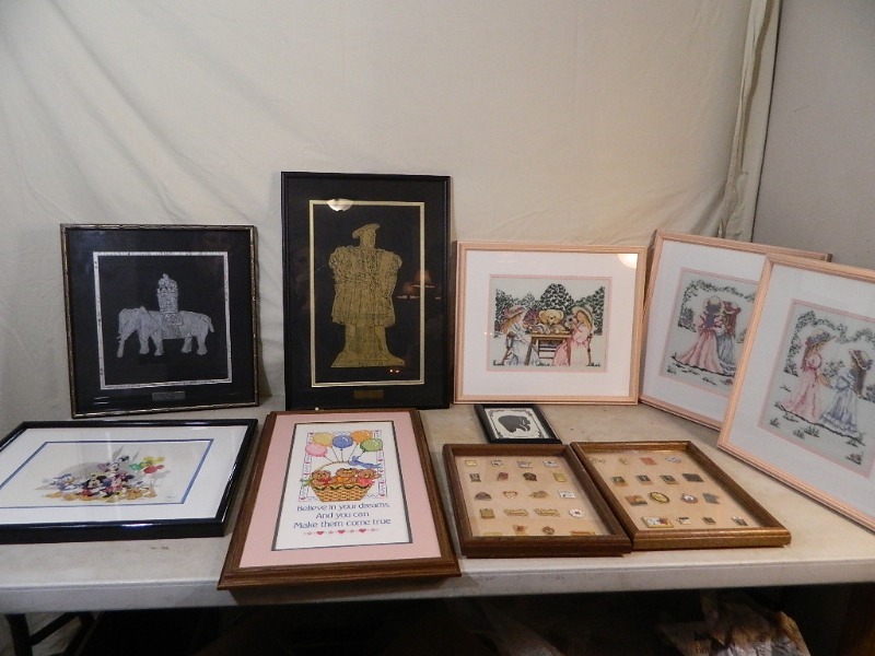 lot 157 image: Framed Art