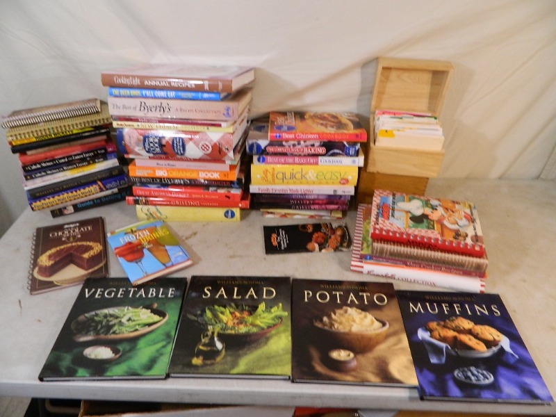 lot 179 image: Cookbooks, Williams Sonoma Books, More