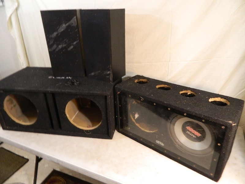 lot 112 image: Sub Box, Subwoofer, More