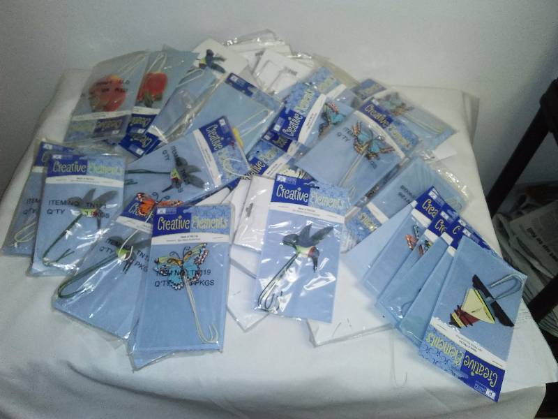 lot 63 image: Metal Crafting Floral Picks (approx. 540 indiv. Pcs)