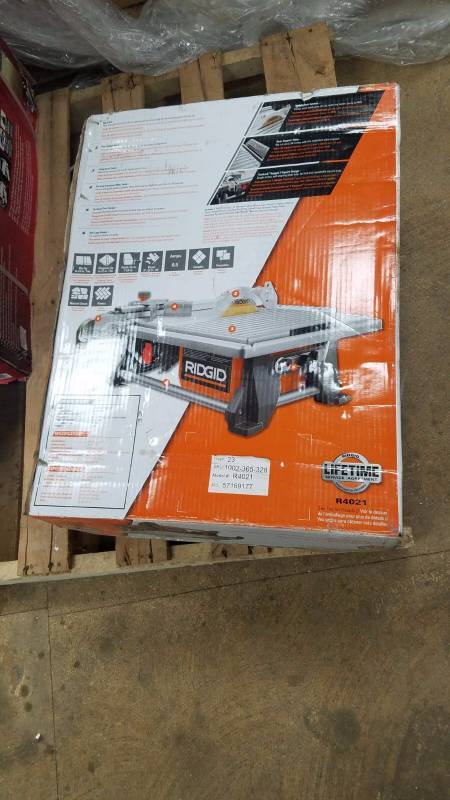 Ridgid 120-Volt 7 in. Table Top Wet Tile Saw
