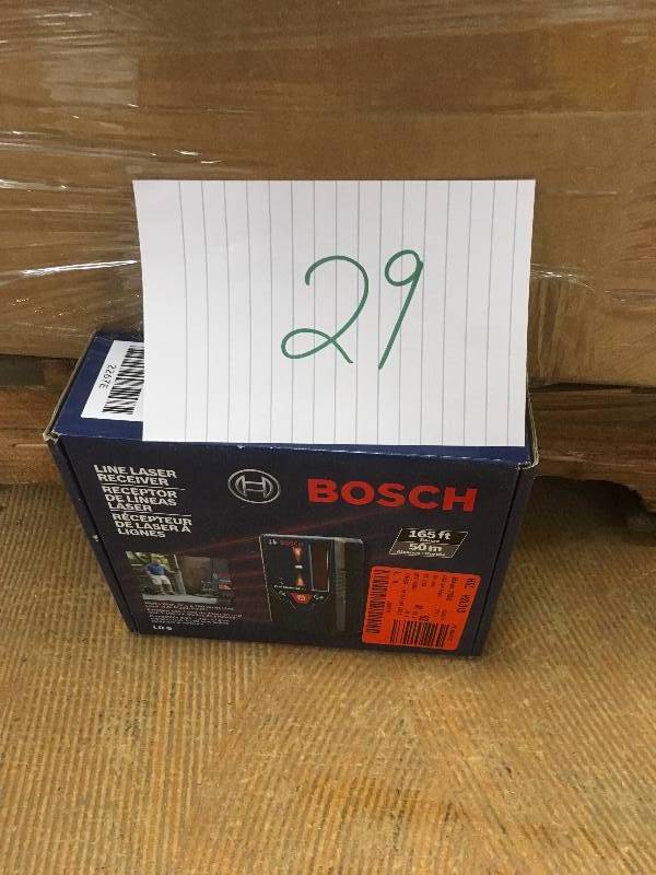 Bosch Line Laser Receiver not used