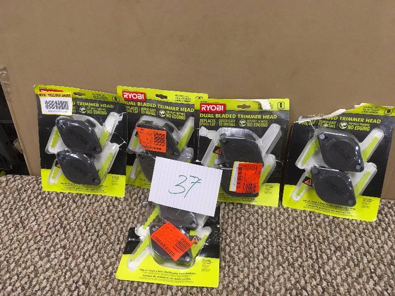 Lot of 5 Ryobi Dual Bladed Trimmer Head