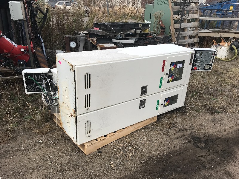 2 GAS CABINETS
