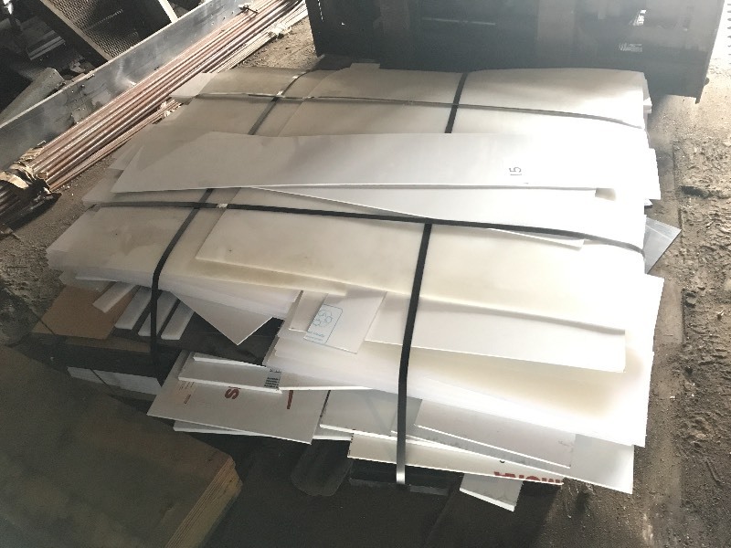 PALLET OF PLASTIC
