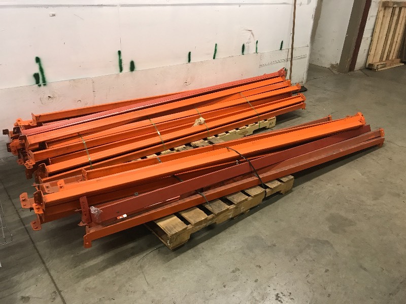 LARGE LOT OF PALLET RACKING