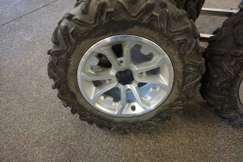 lot 17 image: Full Set of 4  Maxxis Big Horn 2.0 Utility Vehicle Tires With Rims
