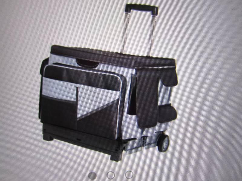 lot 2 image: Universal Rolling Cart with Organiz...