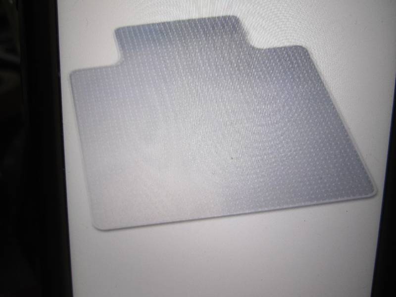lot 14 image: Deflecto Duramat Chair Mat for Low ...