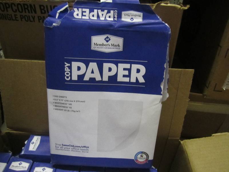 lot 24 image: Lot of 9 Reams CopyPrinter Paper 5...